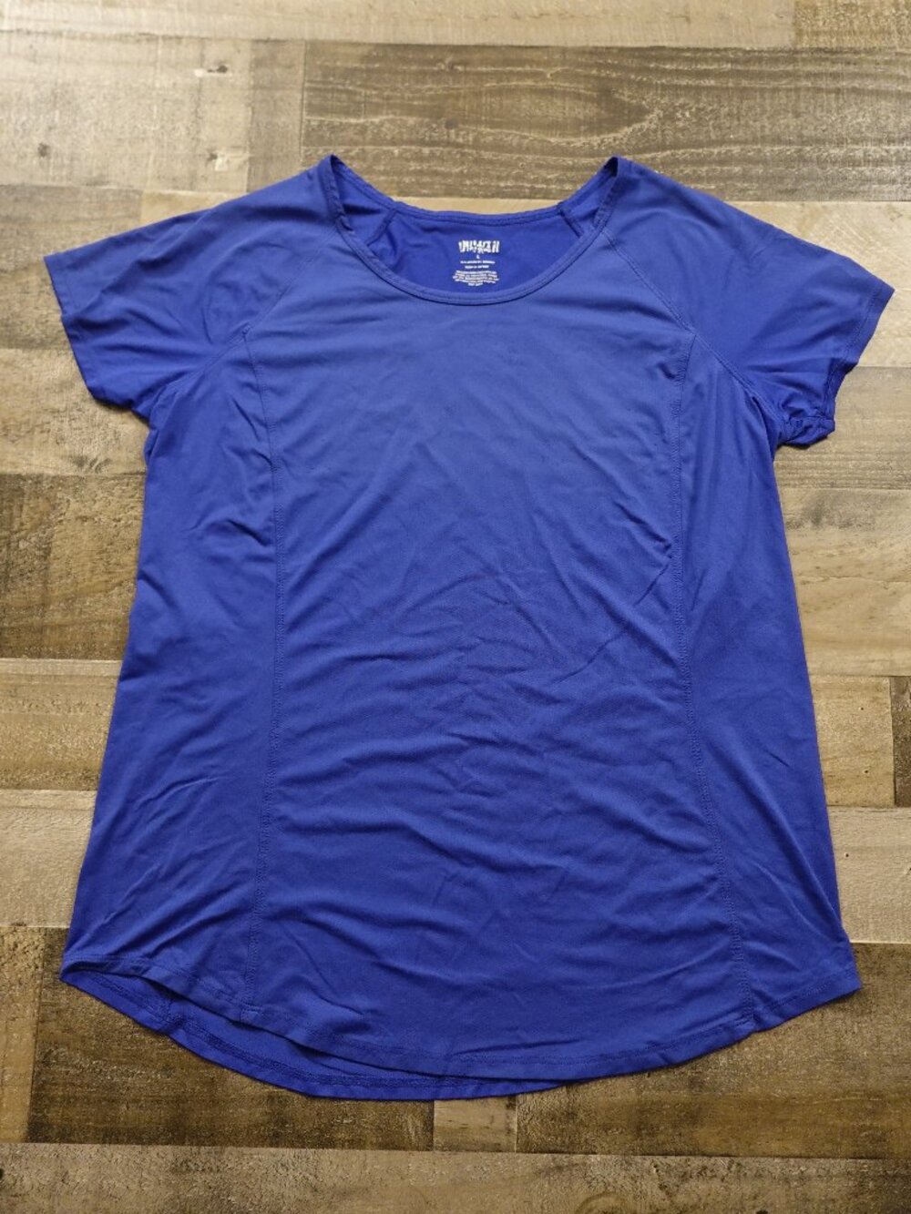 Duluth‎ Trading Armachillo Air Out T-Shirt Women’s Large Blue Cooling Athletic